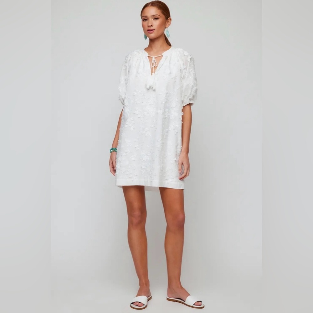 KAREN KANE - Women’s Embroidered tassel Shift Dress - size S